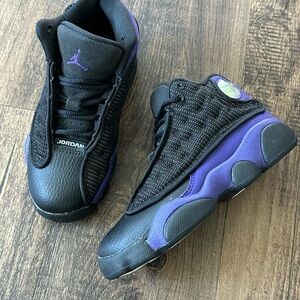 Little Kids’ Air Jordan Retro 13 Court Purple